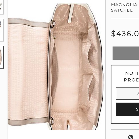 Kate Spade Magnolia Park Large Laurel Satchel Bag - Picture 15 of 16